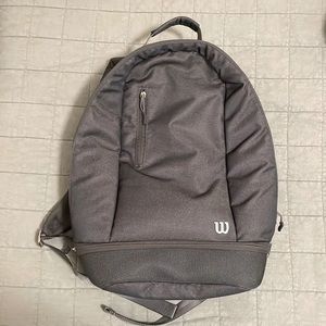 Grey Wilson Tennis Backpack